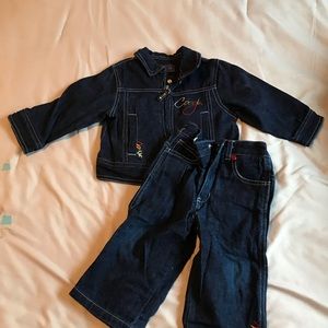Coogi denim set